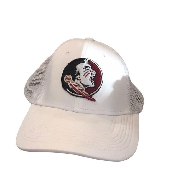 🧢 White Nike Legacy Dri-Fit Hat - Florida State 🧢 - Picture 1 of 4